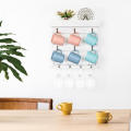 Wall Mounted 3 Tier Coffee Cup Mug Rack